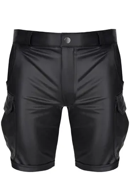 Produktbild von Regnes Planet Herren Cargo Shorts RMLorenzo001 Kurze Hose Männer Hose, schwarz, Gr. S=4