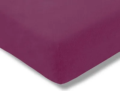 Produktbild von Estella Zwirn-Jersey Spannlaken 200x200cm, Farbe fuchsia
