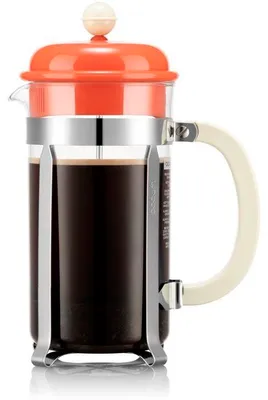 Image de Cafetière à piston avec verseuse –  – Caffettiera – Verre – 8 tasses – 1 l