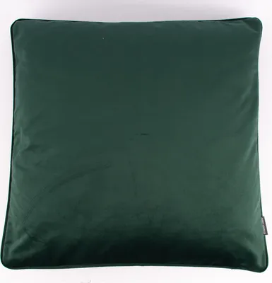 Produktbild von Samtkissen mit Keder und Füllung grün 70x70cm von SCHÖNER LEBEN.