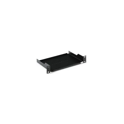 Image de Étagère de 10 pouces, noire, profondeur 150 mm, pour armoire réseau