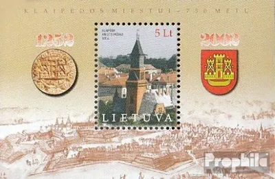 Produktbild von Briefmarken Litauen 2002 Mi Block26 (kompl.Ausg.) postfrisch Klaipeda