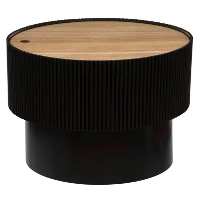 Obrázek produktu pro Kávový stolík s úložným prostorem ENOLA, kulatý, Ø 55 cm