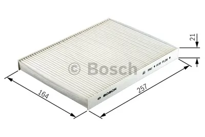 Produktbild von Bosch Filter, Innenraumluft  1 987 432 183