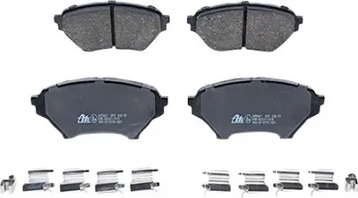 Produktbild von Ate Bremsbelagsatz, Scheibenbremse  13.0460-5867.2