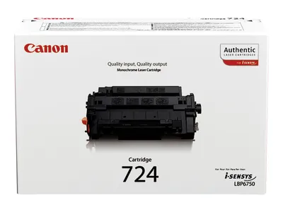 Produktbild von Canon CRG-724H, 6000 Seiten, Schwarz, 1 Stück(e)