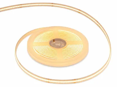Zdjęcie produktu dla Rebel LED0176, listwa LED COB, 5 metrów, 320 diod LED, 12 V, 3000 K, IP20, ciepła biel