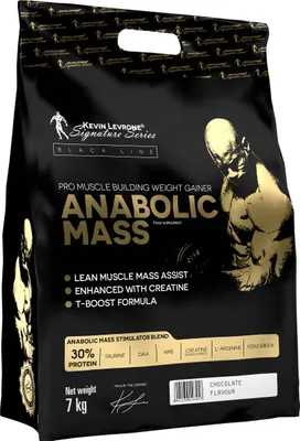 Produktbild von Kevin Levrone Anabolic Mass 7kg Weight Gainer Beutel Chocolate Hazelnut