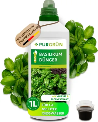 Produktbild von Purgrün -Basilikum-Dünger 1 Liter,