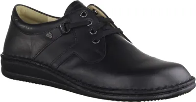 Image de FINN COMFORT Vaasa Chaussures basses pour dames en cuir lisse noir : 41 Taille : 41