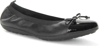 Produktbild von Geox J PIUMA BAL F Kinder Ballerinas schwarz Leder 29