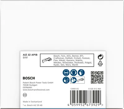 Image de Lame PRO AIZ 32 APIB pour outils multifonctions, 32 x 50 mm, 50 pcs.