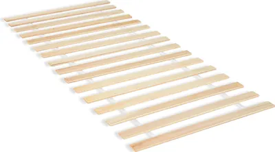 Produktbild von Homestyle4u 1806, lamelový rošt 90x200 cm dětská postel hotová smontovaná pojízdný rám 16 lamel dřevo borovice přírodní povrchová úprava