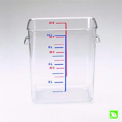 Produktbild von Rubbermaid 8-eckiger Vorratsbehälter, 3,8 l, durchsichtig, Inhalt 6