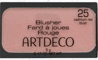 Obrázek produktu pro ARTDECO 330.25, TALC, MICA, ALUMINUM STARCH OCTENYLSUCCINATE, LAUROYL LYSINE, CETYL ACETATE, ISOPROPYL LANOLATE,..., Applicare sulle guance con il pennello ARTDECO Blusher Brush a seconda della conformazione del viso