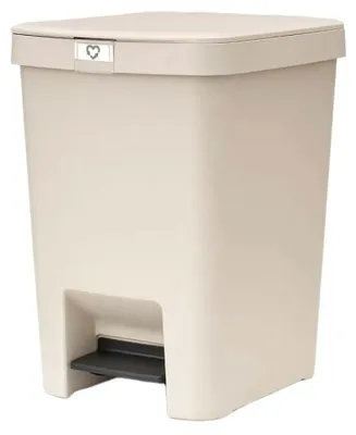 Immagine prodotto di Cestino con pedale Brabantia StepUp, capacità 25 litri, color beige chiaro