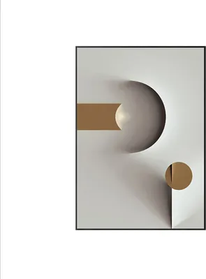 Produktbild von TPFLiving Kunstdruck LW-73 (OHNE RAHMEN) Poster - Leinwand - Wandbild - Hochauflösender Giclée-Druck, langlebig und hochwertig - Nordic Art - Abstrakte Motive - Bilder Wohnzimmer -  - Größe: 21x30cm
