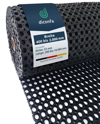 Image de Tapis en caoutchouc antidérapant pour entrées et terrasses