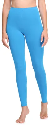 Image de Leggings longs pour femmes Ladeheid en viscose LA40-201 (bleu, taille 44)
