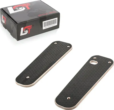 Produktbild von Trittbretter Set links rechts Hexagon Druck für SIMSON SCHWALBE KR 51/1/ KR 51/2