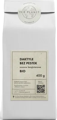 Obrázok produktu pre Dátle sušené bezlepkové 400 g - PLANET