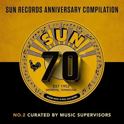 Zdjęcie produktu dla Various Artists - Sun Records' 70th Anniversary Compilation Vol. 2 (Curated By Music Supervisors) (LP)