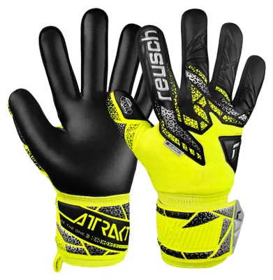 Produktbild von Reusch Torwarthandschuhe Attrakt Silver mit maximalem Grip 2025 safe yell/silver/black 10