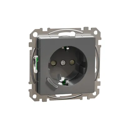 Immagine prodotto di Merten Connected SCHUKO-Steckdose Anthrazit MEG2380-0414 (MEG2380-0414)
