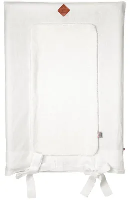 Image de Housse de matelas à langer Lino - 70 x 50 cm - Écru | par SEVIRA KIDS