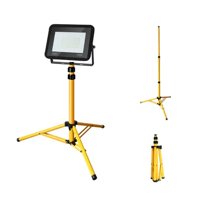 Obrázek produktu pro Jopassy LED reflektor stavební reflektor pracovní světla reflektor se stativem 30W teplá bílá