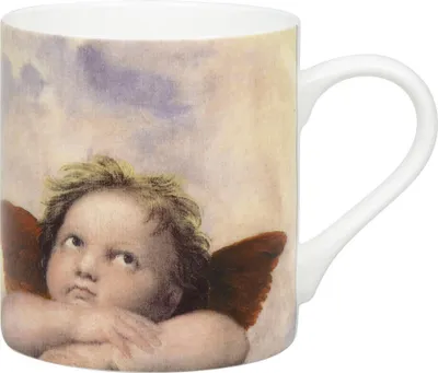 Immagine prodotto di Könitz Becher Madonna Sistina by Raffael, Tasse, Kaffeetasse, Bone China, Braun, 400 ml, 1120042802