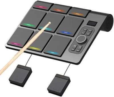 Productafbeelding van Solidchoice - Draagbare Elektronische Drum met 9 Pads