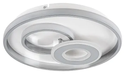 Productafbeelding van Rabalux 5230 Plafondlamp Celinda, 40W, 4000K, 2000lm, zilverwit, rond, traal wit, diameter 400mm