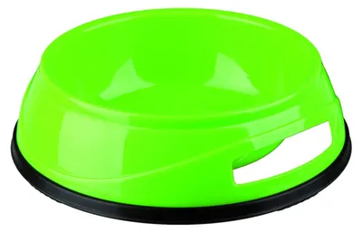 Produktbild von Trixie Kunststoffnapf mit Gummiring, Größe 1,5 l/ø 20 cm
