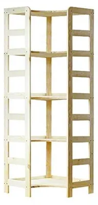 Immagine prodotto di Libreria in legno con 5 ripiani, ideale per la casa o l'ufficio