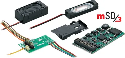 Image de Märklin 60975 Décodeur de locomotive mSD/3 locomotive à vapeur avec circuit imprimé (60975)