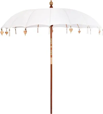Image de Parasol balinais Crème 220 x 220 x 260 cm
