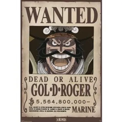 Produktbild von ONE PIECE - Poster Maxi 91cmx51cm - Wanted Gol .D. Roger