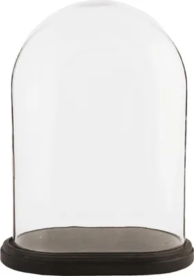 Produktbild von Clayre & Eef Glocke 33x22x42 cm Braun Glas