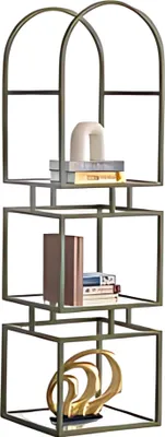 Image de Bibliothèque - géométrique, moderne et organisée avec style Meubles vintage