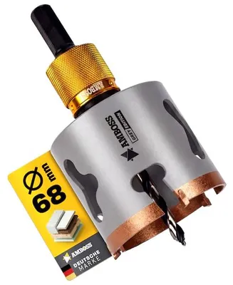 Produktbild von Amboss HM Lochsäge 68 mm-(inkl. 6 kant Schnellwechselaufnahme ARC)