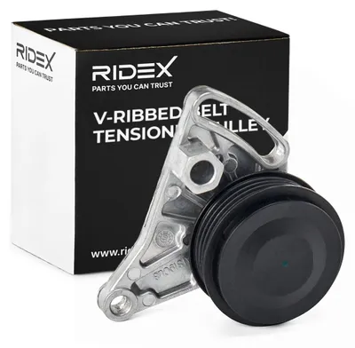Produktbild von RIDEX 310T0002 Spannrolle Keilrippenriemen 64mm für VW PASSAT Variant (3B6) für AUDI A4 Avant (8E5, B6) A4 Limousine (8D2, B5) A4 Avant (8D5, B5)