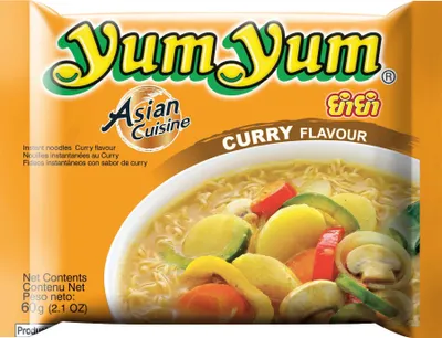 Produktbild von YumYum Instantná ázijská polievka s pikantnou príchuťou kari 60g