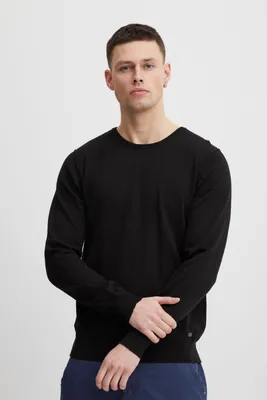 Produktbild von Blend BHNOLEN Herren Strickpullover Feinstrick Pullover mit Rundhalsausschnitt O-Neck
