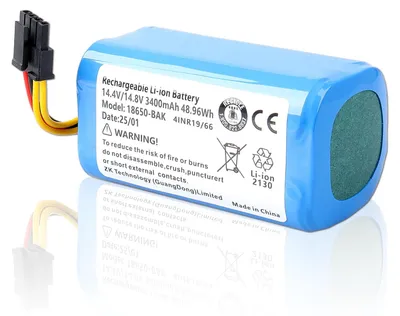 Li-Ion Akku 14,8 V 3400 mAh für Proscenic Roboterstaubsauger