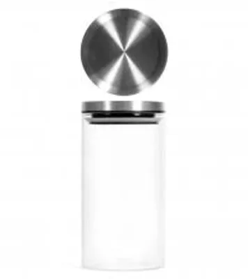 Immagine prodotto di H&H Barattolo In Borosilicato, Tappo Inox, Lt1,2