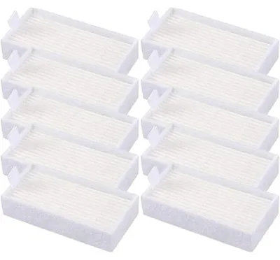 Produktbild von INF HEPA Austauschfilter 10er Pack mit ABS Faser 8cmx4cmx1.5cm für ILIFE