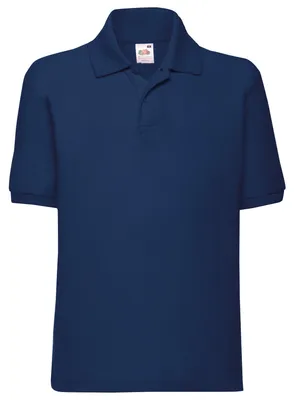 Produktbild von KIDS 65/35 POLO | Kinder Poloshirt aus pflegeleichtem Polyester-Baumwoll-Mix, langlebig & bis 60 °C waschbar, Jungen & Mädchen