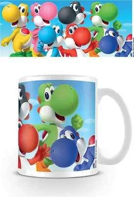Produktbild von Super Mario - Yoshi´s - Lizenz Tassen