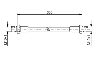 Produktbild von Bosch Bremsschlauch  1 987 476 286